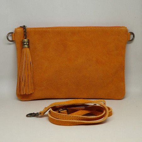pochette en daim